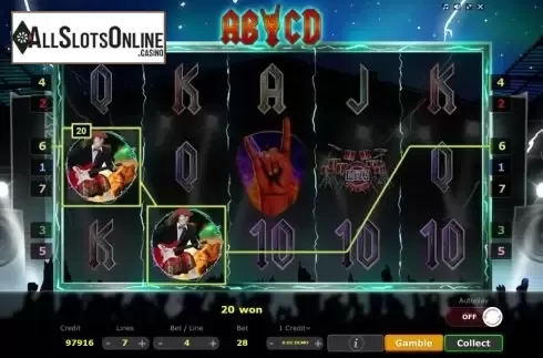 Win screen. AB-CD from Five Men Games