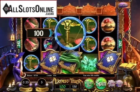 Reels. Alkemors Tower from Betsoft