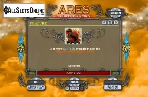 Scatter. Ares the Battle for Troy from RTG