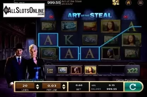 Win. Art of the Steal from High 5 Games