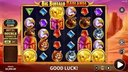 Big Buffalo Badlands slot screenshot 2