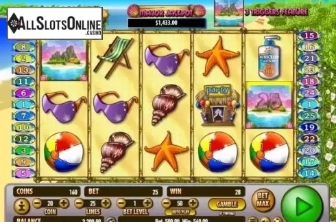 Win Screen 2. Bikini Island from Habanero