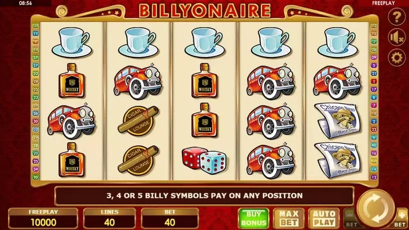 Billyonaire Bonus Buy slot screenshot 1