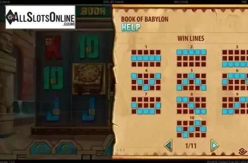 Paytable 1