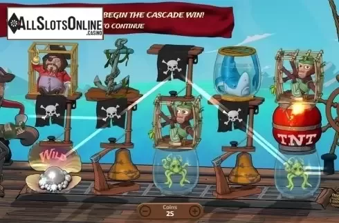 Game workflow . Bounty On The High Seas from FunFair