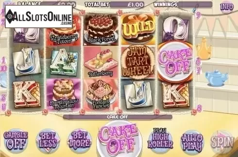 Game Workflow screen . Cake Off from CR Games