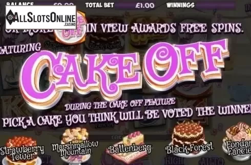 Paytable 1. Cake Off from CR Games
