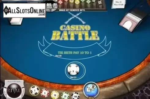 Screen2. Casino Battle (Rival Gaming) from Rival Gaming