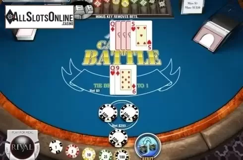 Screen5. Casino Battle (Rival Gaming) from Rival Gaming