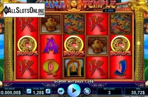 Free Spins screen