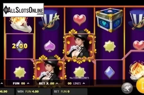 Win screen. Curvy Magician from JDB168