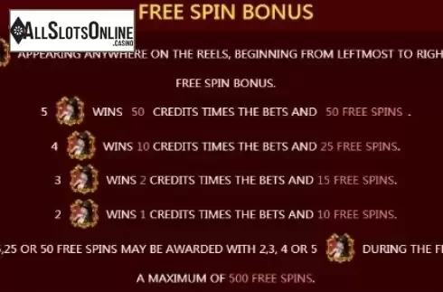 Paytable 3. Curvy Magician from JDB168
