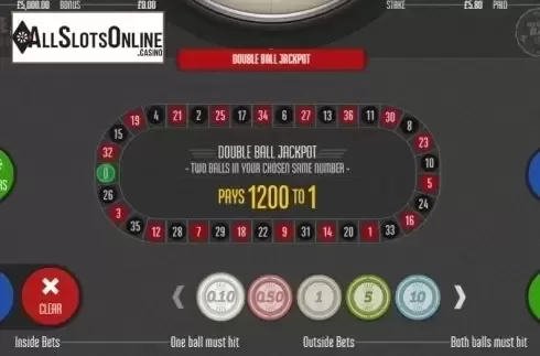 Reel screen. Double Ball Roulette (Felt Gaming) from Felt