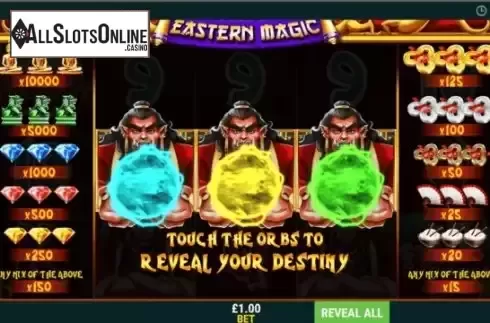 Bonus Game Screen