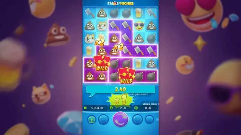 Emoji Riches slot screenshot 3
