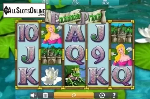 Reel Screen. Enchanted Prince Jackpot from Eyecon