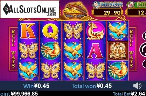 Win screen 3. Flower Of Riches from Virtual Tech