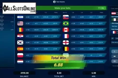 Win screen