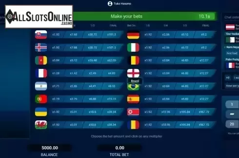 Game screen