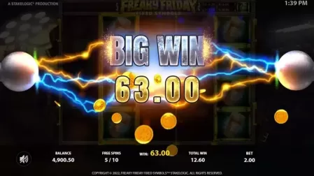 Freaky Friday Fixed Symbols slot screenshot 6