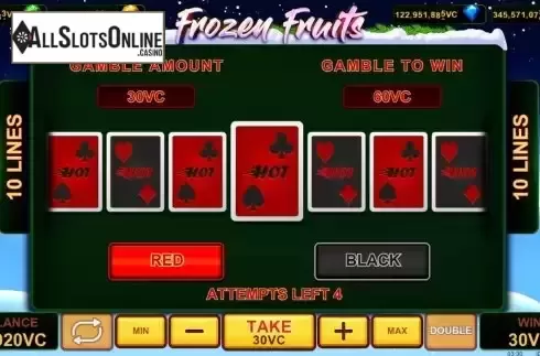Double Up Risk Game Screen 2