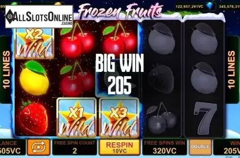 Big Win Screen