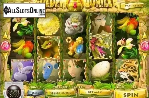 Screen6. Golden Gorilla from Rival Gaming