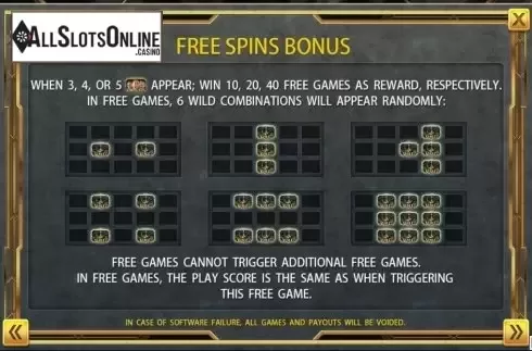 Paytable screen 2. Great Expectations from Iconic Gaming