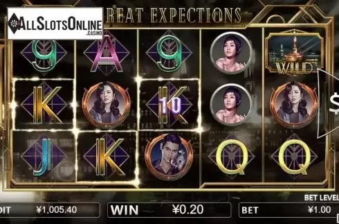 Win screen 3. Great Expectations from Iconic Gaming