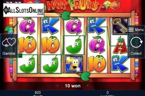 Win. Happy Fruits from Greentube