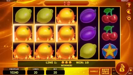 Hottest Fruits 20 slot screenshot 2