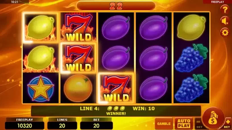 Hottest Fruits 20 slot screenshot 3