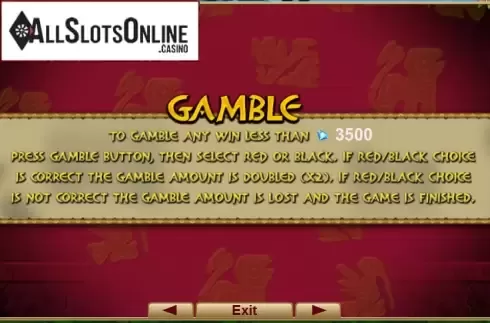 Screen4. Inca Gold II from EGT