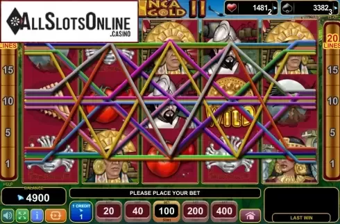 Screen7. Inca Gold II from EGT