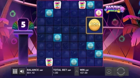 Jammin' Jars 2 slot screenshot 2