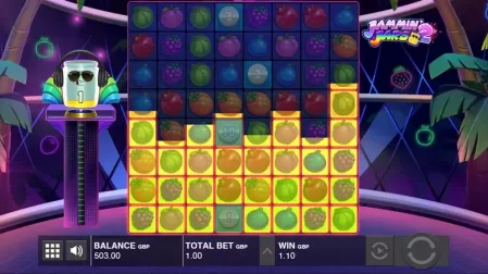Jammin' Jars 2 slot screenshot 1