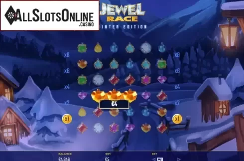 Win Screen. Jewel Race Winter Edition from Golden Hero