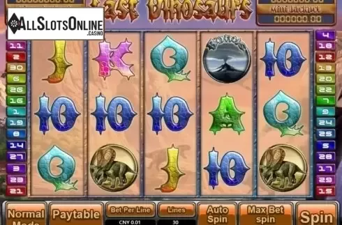 Reel Screen. Last Dinosaurs from Aiwin Games