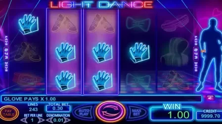 Light Dance slot screenshot 3