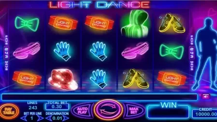 Light Dance slot screenshot 1