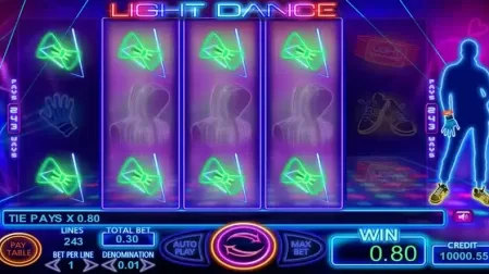 Light Dance slot screenshot 4
