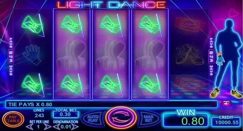 Light Dance slot screenshot 4