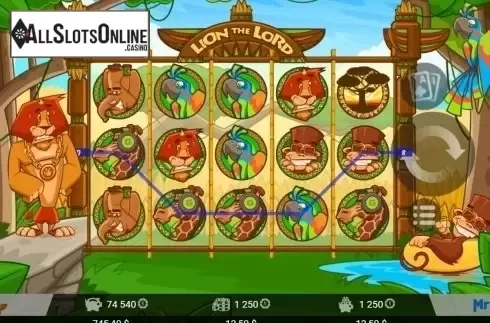 Screen5. Lion The Lord from MrSlotty
