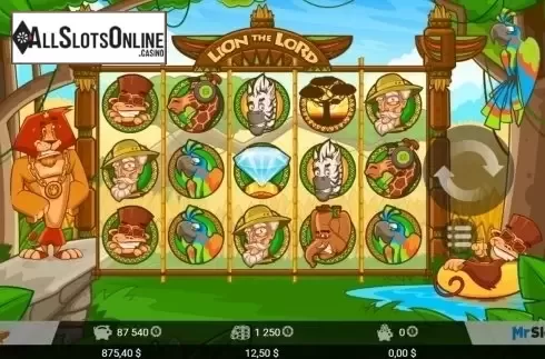 Screen4. Lion The Lord from MrSlotty