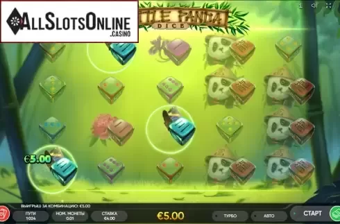 Win sreen 2. Little Panda Dice from Endorphina