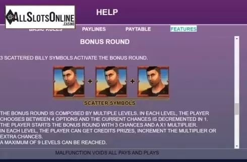 Feature screen 2. Mad Road from Arrows Edge