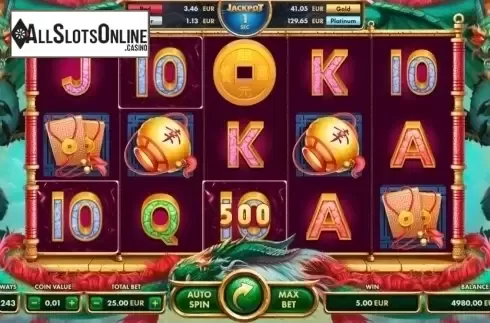 Win Screen. Magic Dradons from NetGame