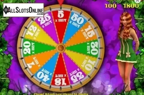 Bonus Game screen. Magic Fortune from Magic Dreams