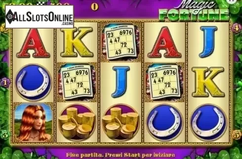 Reel screen. Magic Fortune from Magic Dreams