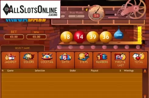 Screen 1. Mega Ball (Playtech) from Playtech